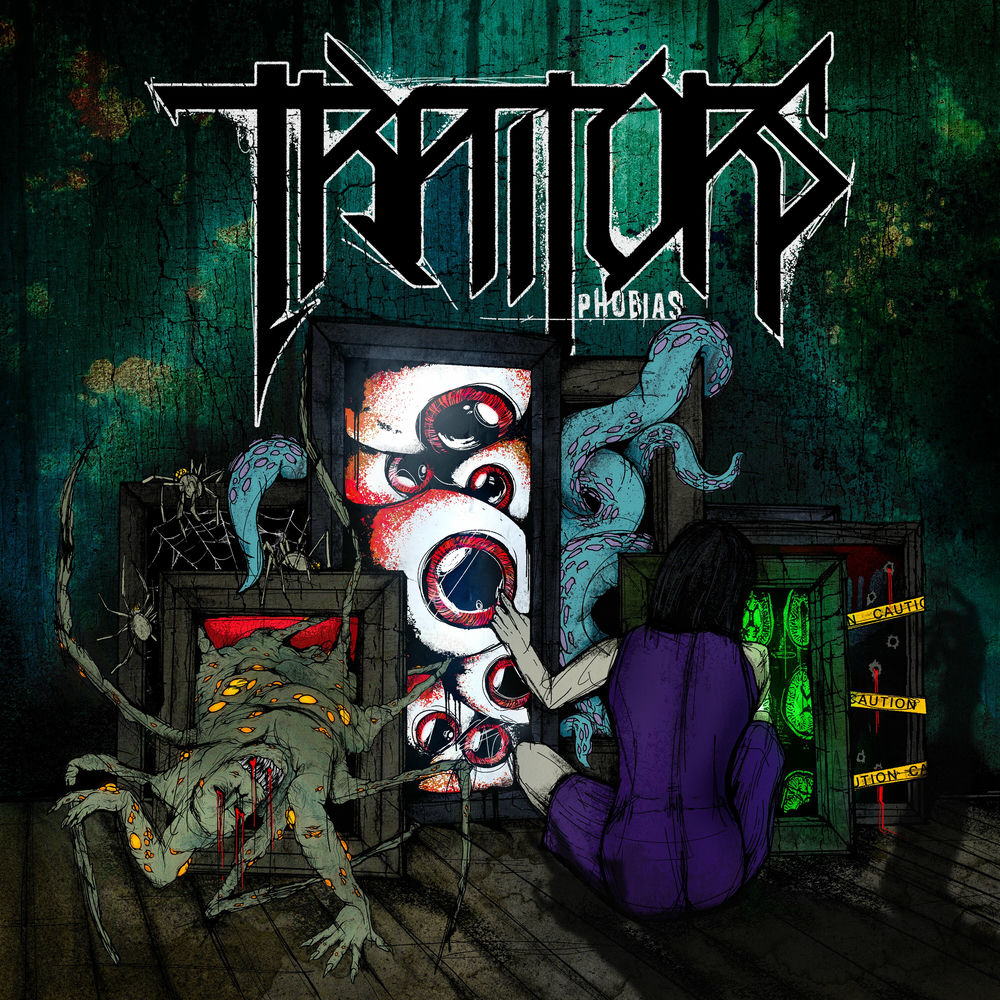 Traitors — Phobias, vinyl LP album cover