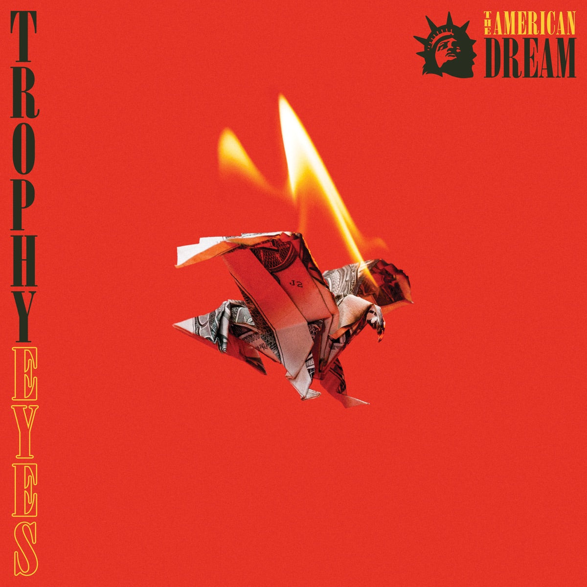Trophy Eyes — The American Dream, vinyl LP album cover
