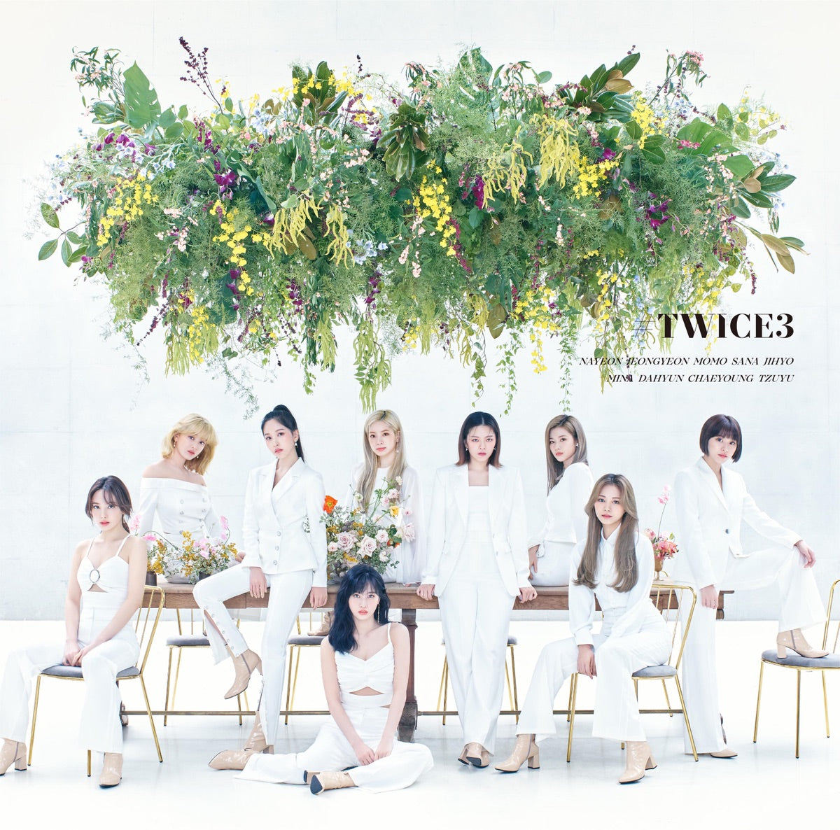 TWICE — #TWICE3 (Japanese Version) - EP, vinyl LP album cover