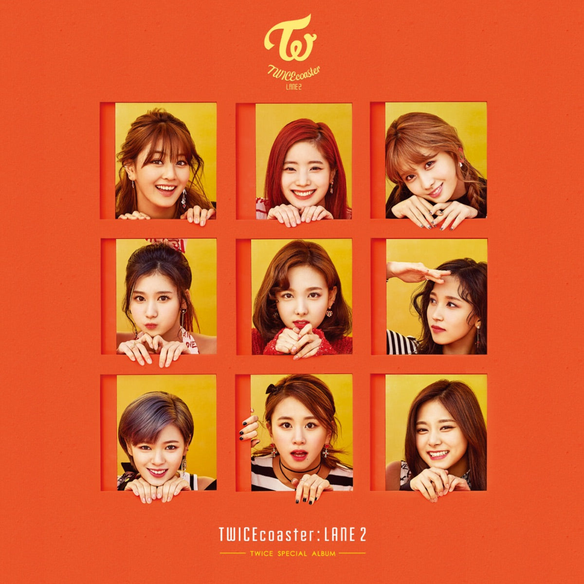 TWICE — Twicecoaster: Lane 2, CD album cover