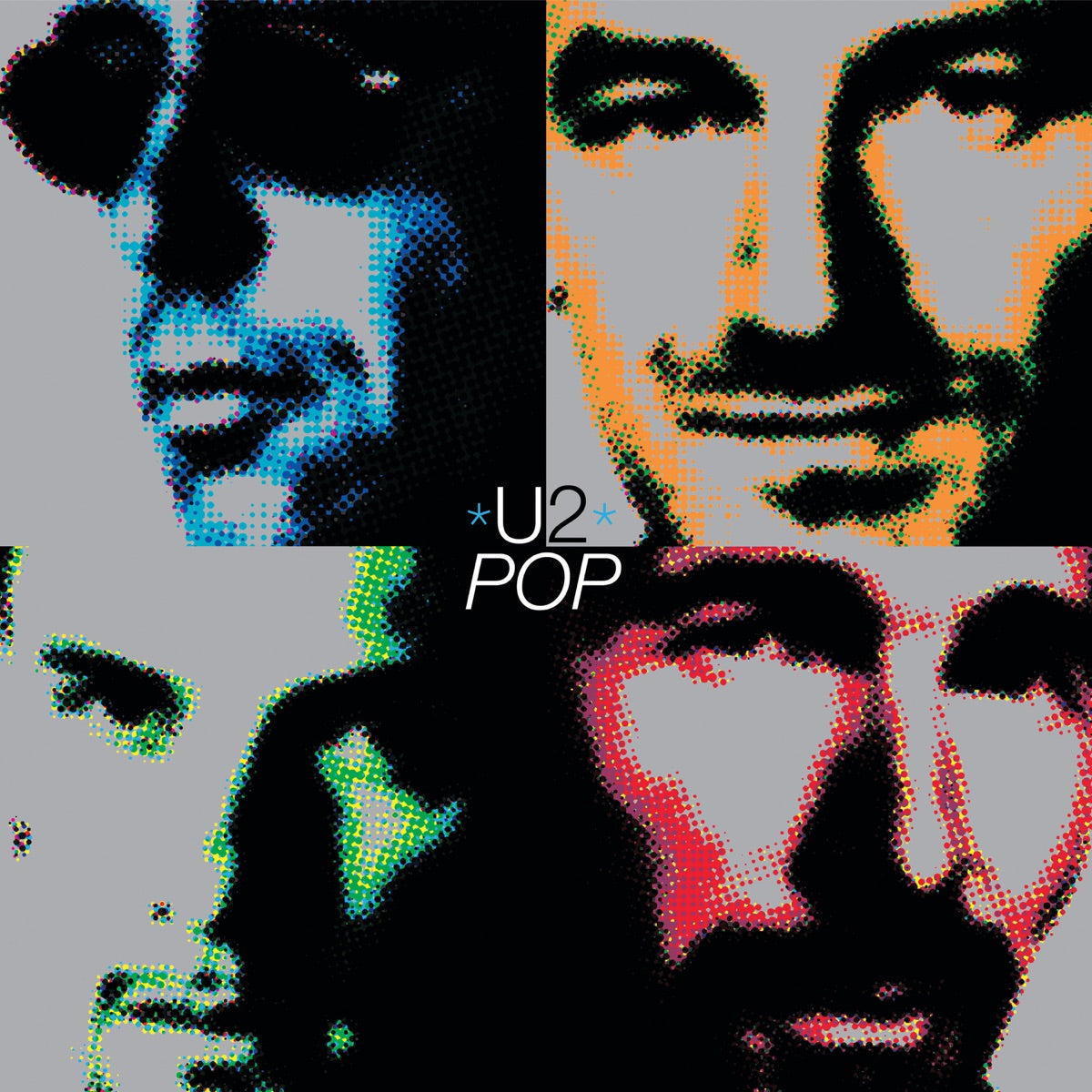 U2 — Pop, vinyl LP album cover
