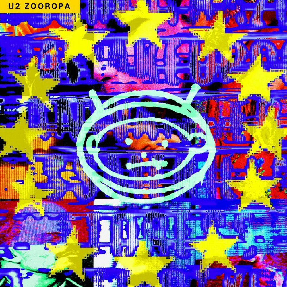 U2 — Zooropa, vinyl LP album cover