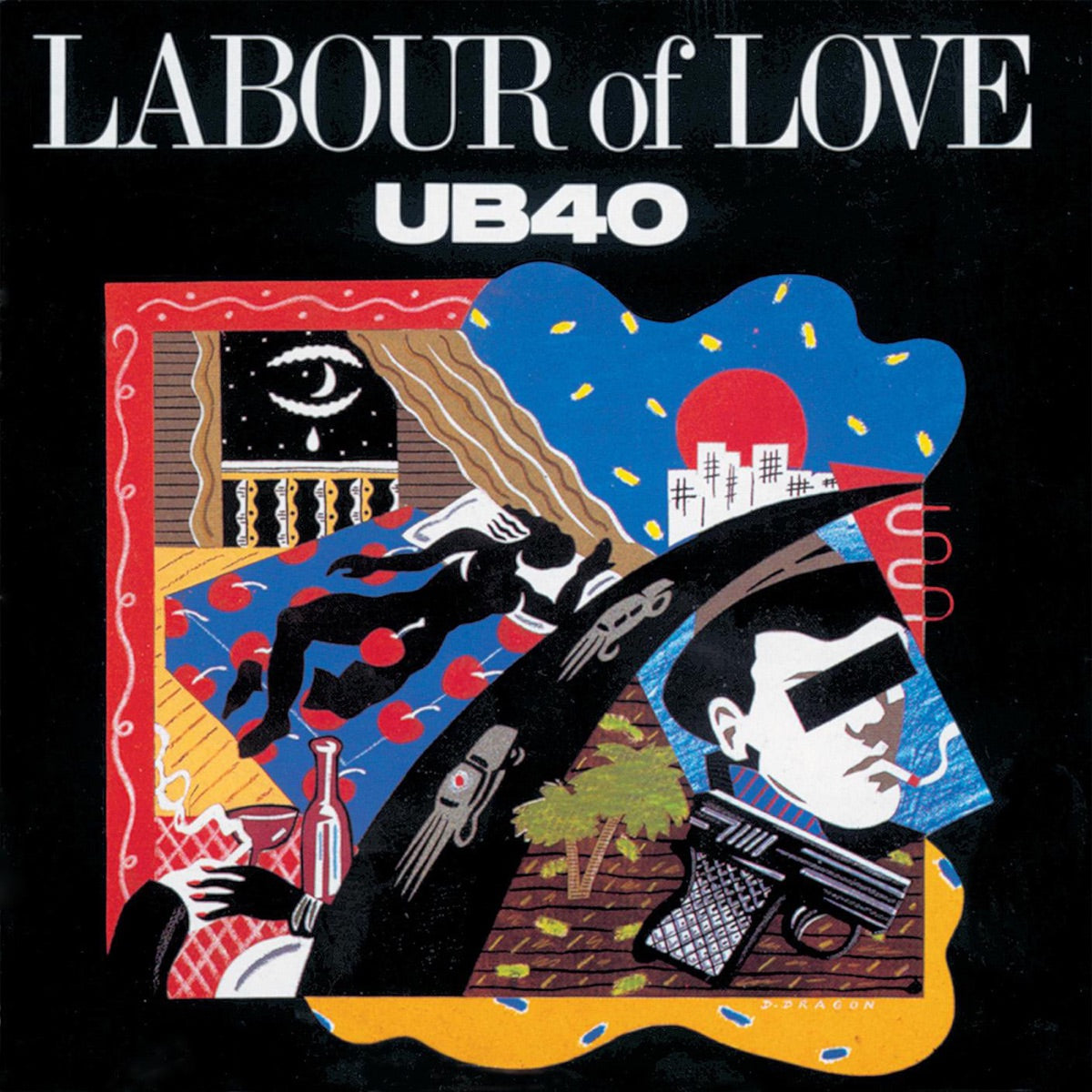 UB40 — Labour of Love, vinyl LP album cover