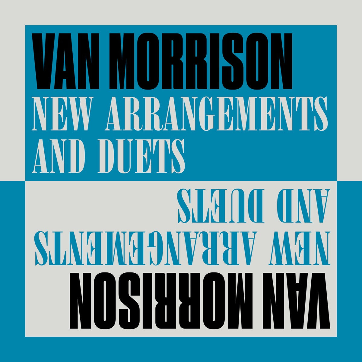 Van Morrison — New Arrangements And Duets, vinyl LP album cover