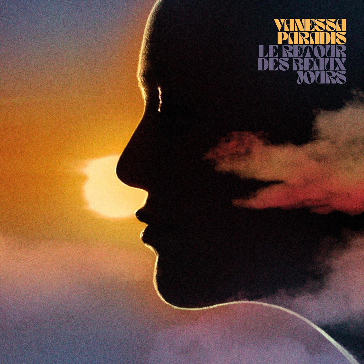 Vanessa Paradis — Le retour des beaux jours, vinyl LP album cover