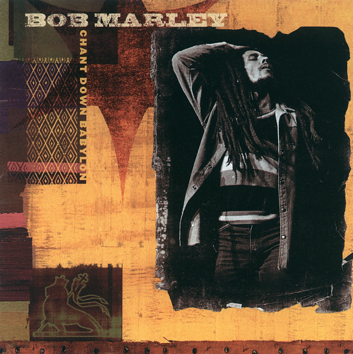 Various Artists — Chant Down Babylon (Remixes) [feat. Bob Marley], vinyl LP album cover