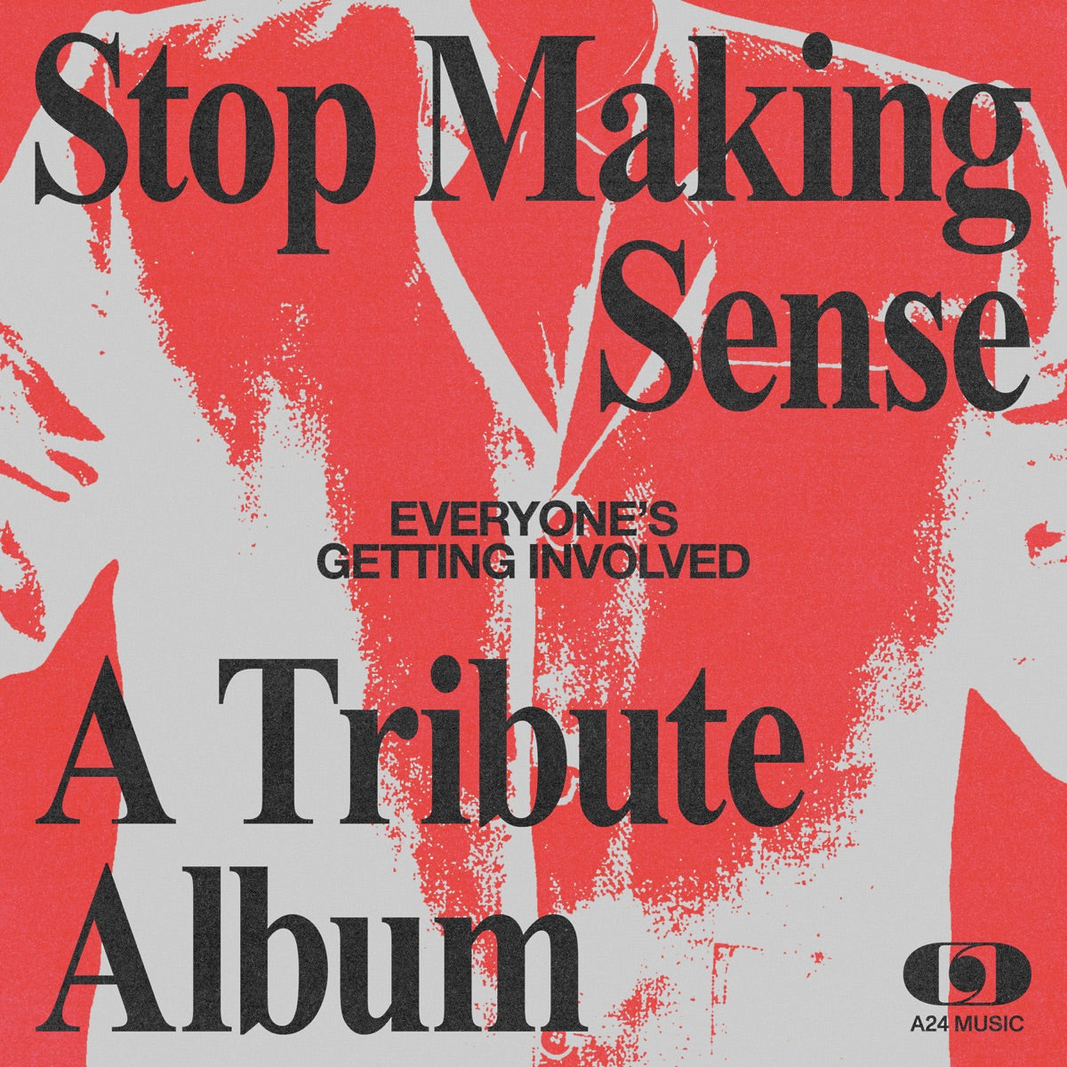Various Artists — Everyone's Getting Involved: A Tribute to Talking Heads' Stop Making Sense, vinyl LP album cover