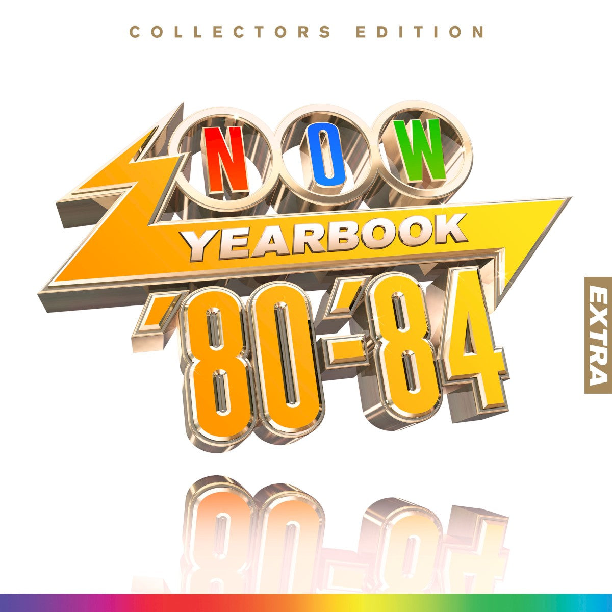 Various Artists — NOW Yearbook 1980-1984: Vinyl Extra, vinyl LP album cover