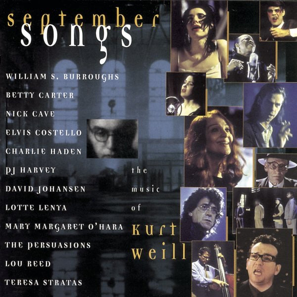 Various Artists — September Songs (The Music of Kurt Weill), vinyl LP album cover