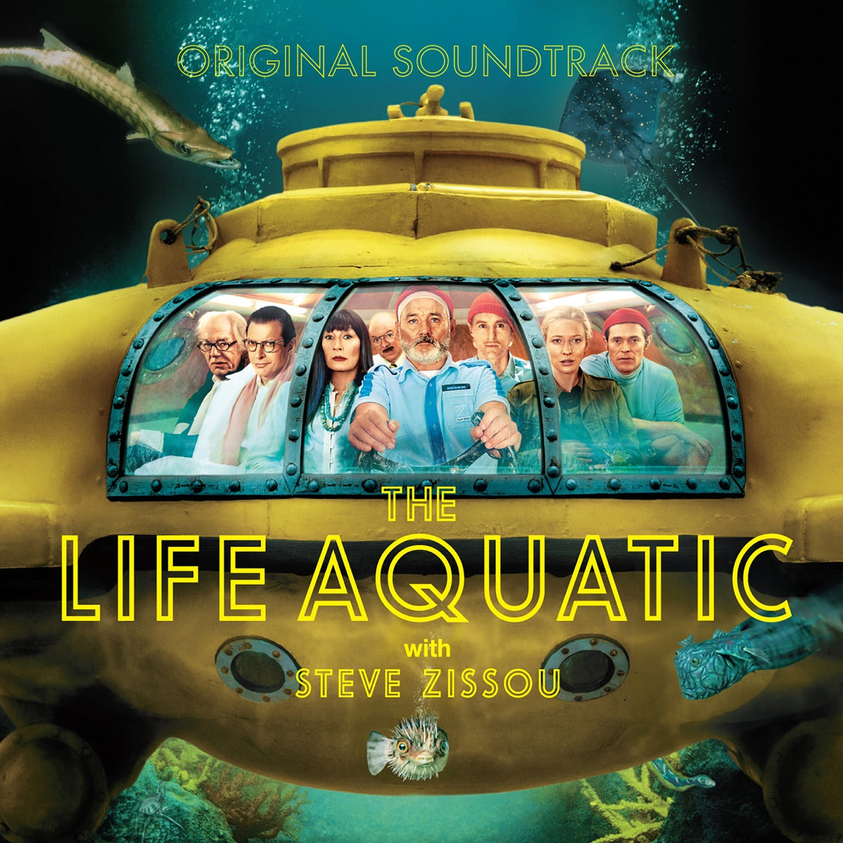 Various Artists — The Life Aquatic with Steve Zissou (Original Motion Picture Soundtrack), vinyl LP album cover