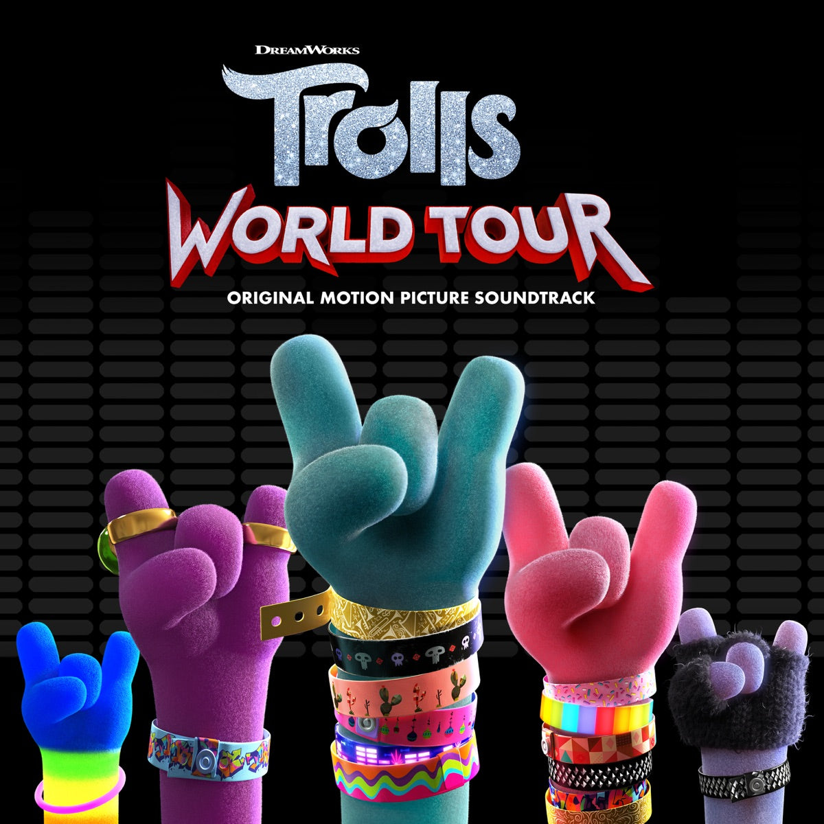 Various Artists — TROLLS World Tour (Original Motion Picture Soundtrack), vinyl LP album cover