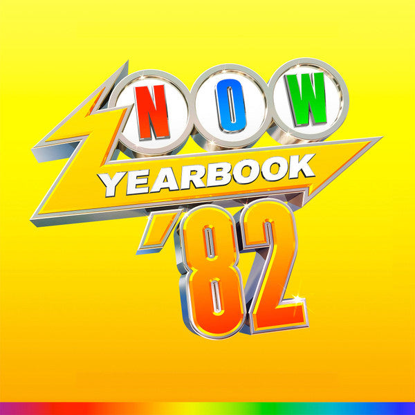 Various — Now Yearbook '82, vinyl LP album cover