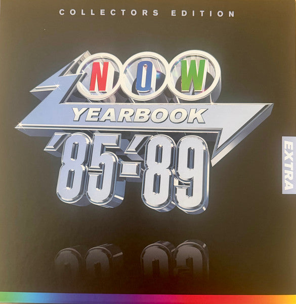 Various — Now Yearbook Extra '85-'89, vinyl LP album cover