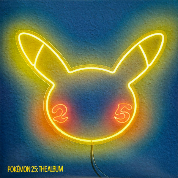 Various — Pokémon 25: The Album, vinyl LP album cover
