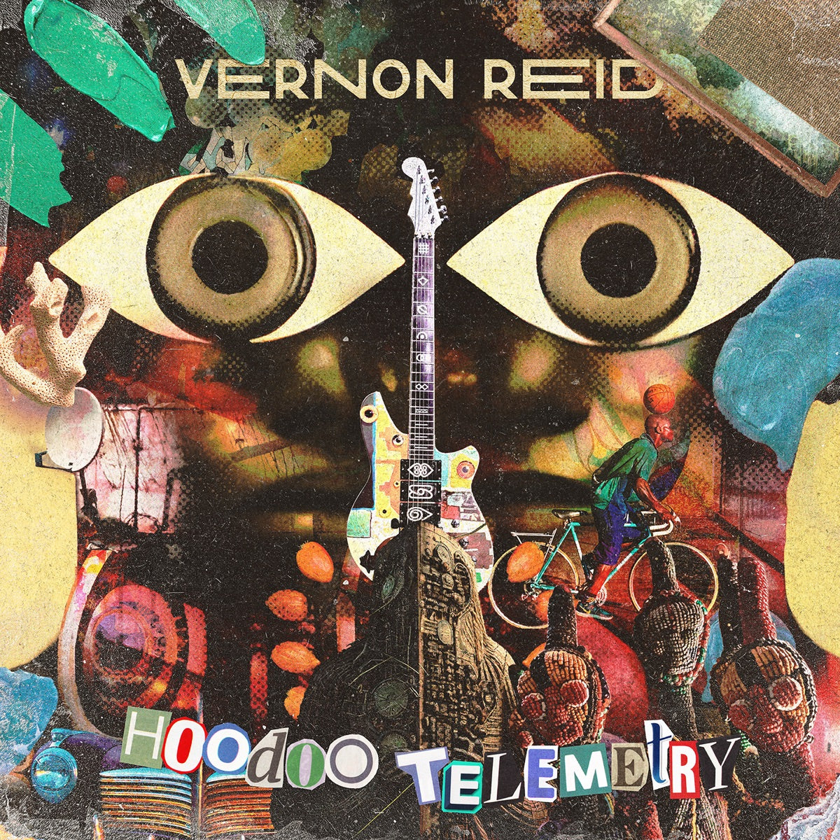 Vernon Reid — Hoodoo Telemetry, vinyl LP album cover