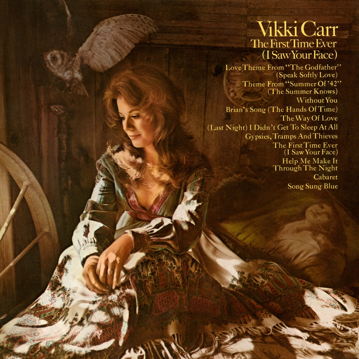 Vicki Carr — The First Time Ever (I Saw Your Face) [Expanded Edition], vinyl LP album cover