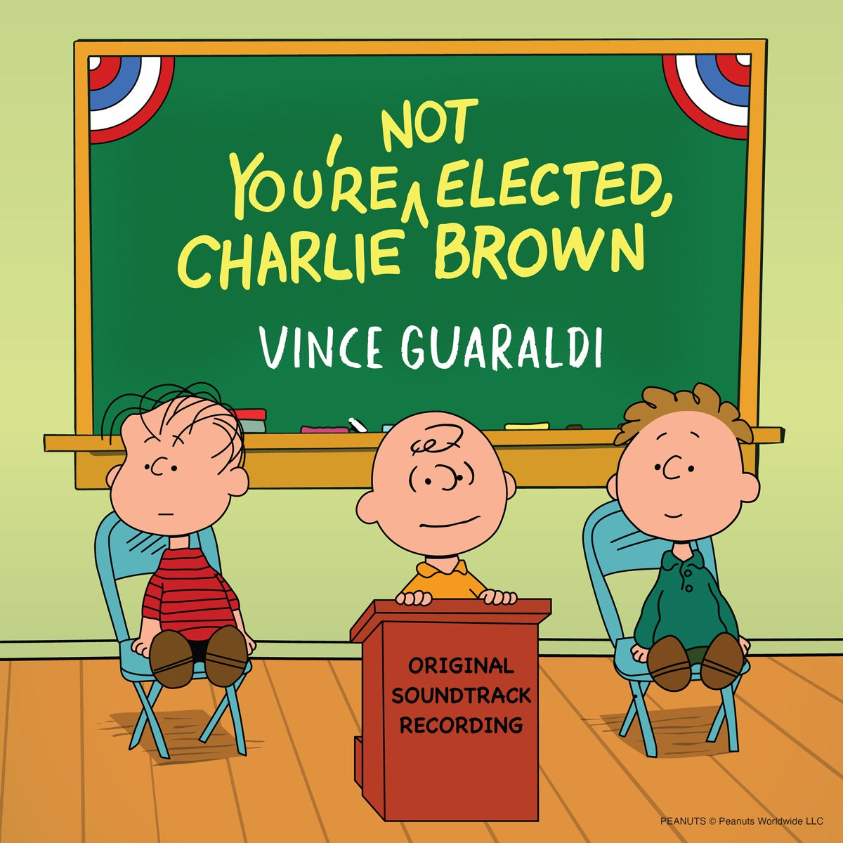 Vince Guaraldi — You're Not Elected, Charlie Brown (Original Soundtrack Recording), vinyl LP album cover