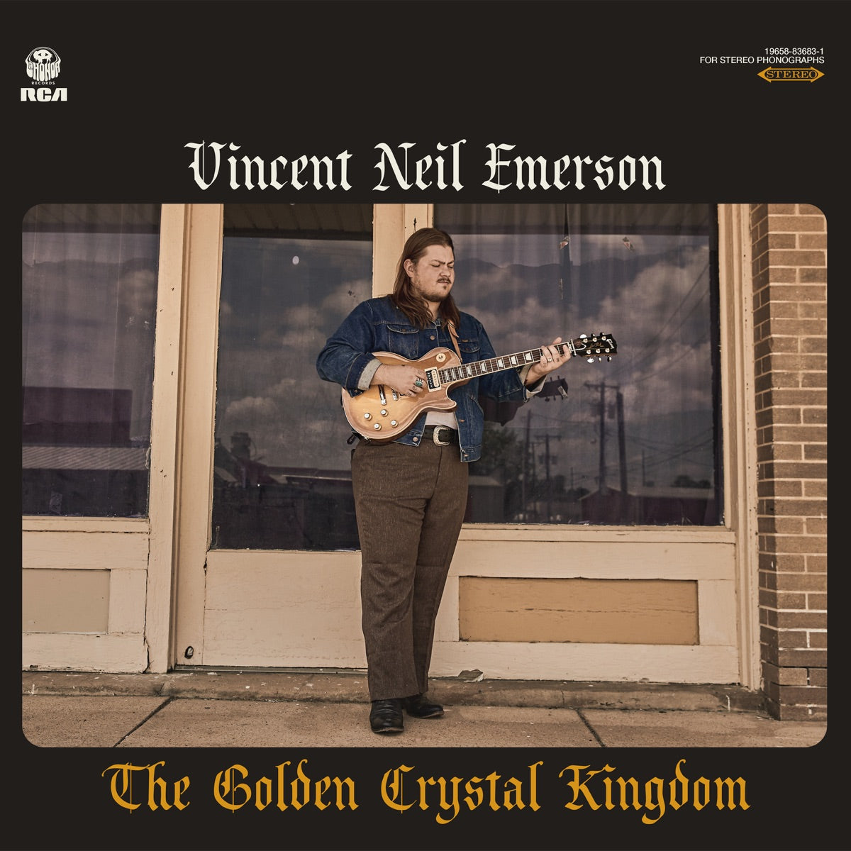 Vincent Neil Emerson — The Golden Crystal Kingdom, vinyl LP album cover