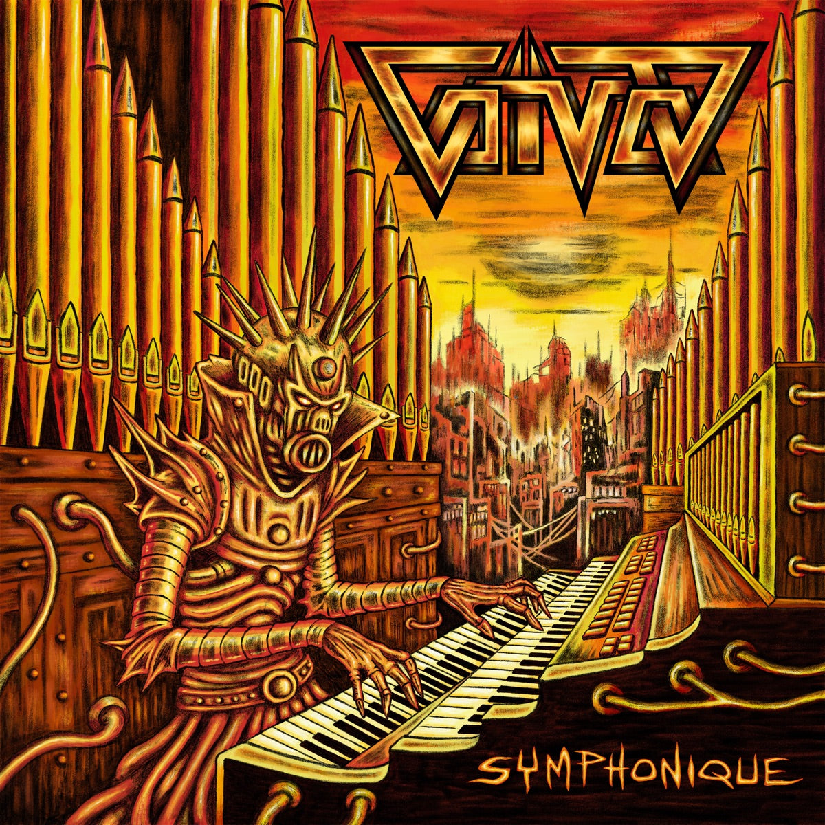 Voivod & Orchestre symphonique de Québec — Symphonique (Live), vinyl LP album cover