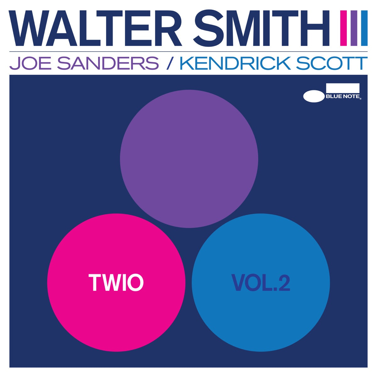 Walter Smith III — Twio Vol. 2, vinyl LP album cover