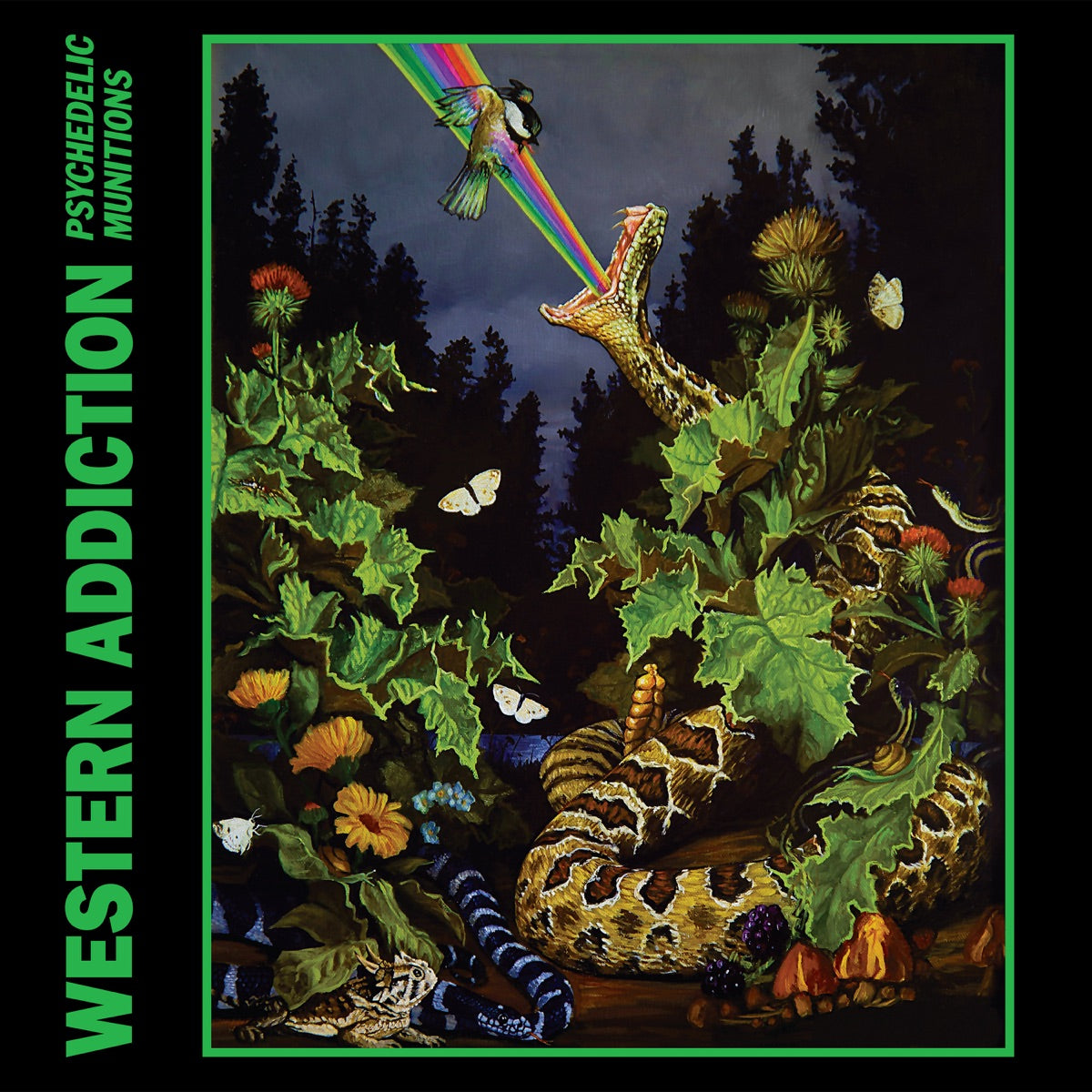 Western Addiction — Psychedelic Munitions, CD album cover