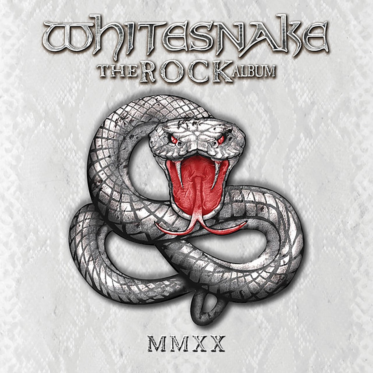Whitesnake — The Rock Album (2020 Remix), vinyl LP album cover