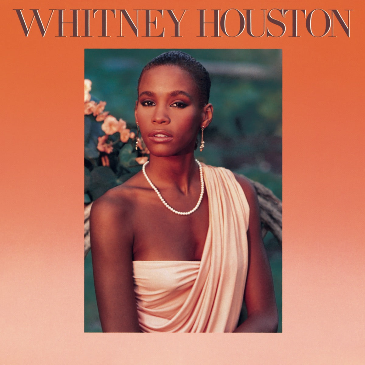 Whitney Houston — Whitney Houston, vinyl LP album cover