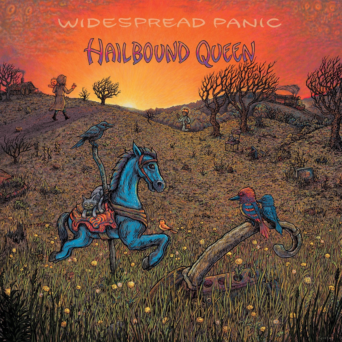 Widespread Panic — Hailbound Queen, vinyl LP album cover