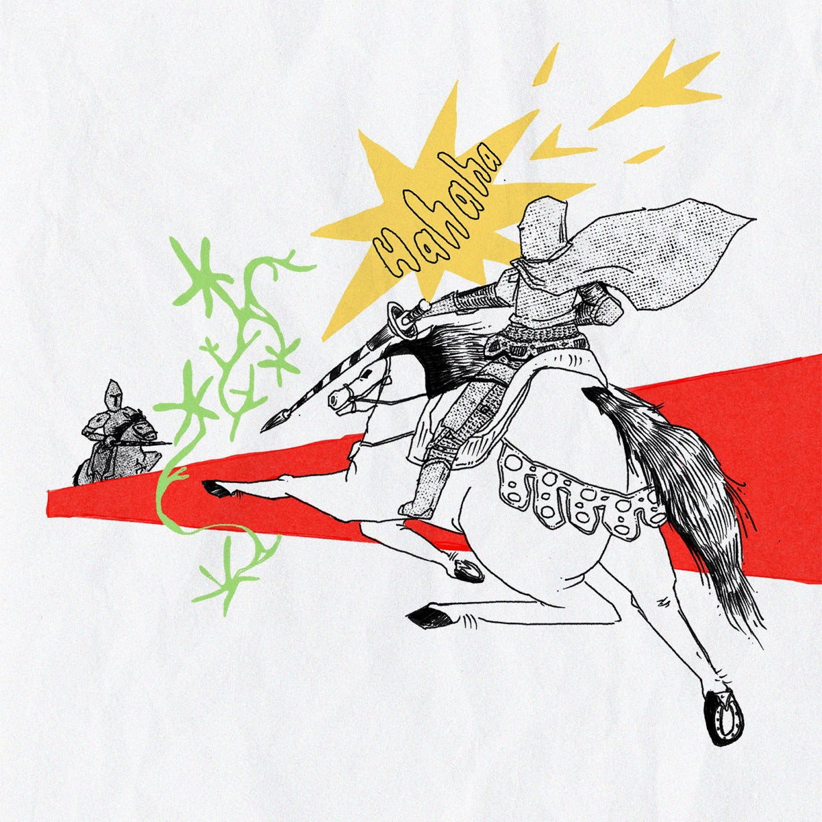 Will Paquin — Hahaha - Single, vinyl LP album cover