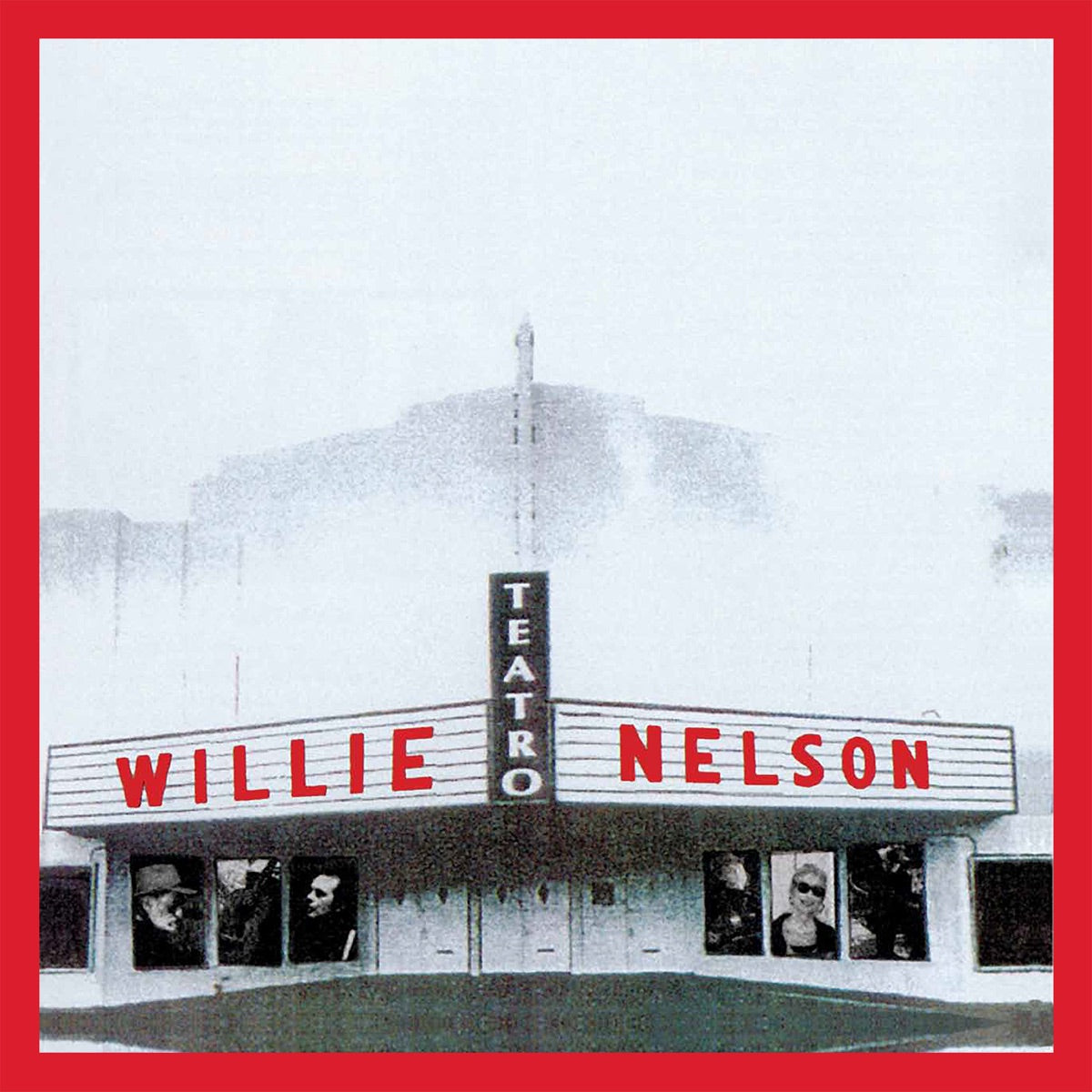 Willie Nelson — Teatro (Deluxe), vinyl LP album cover