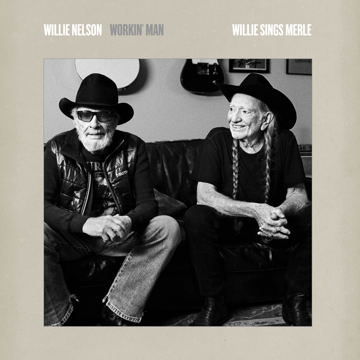 Willie Nelson — Workin' Man: Willie Sings Merle, vinyl LP album cover
