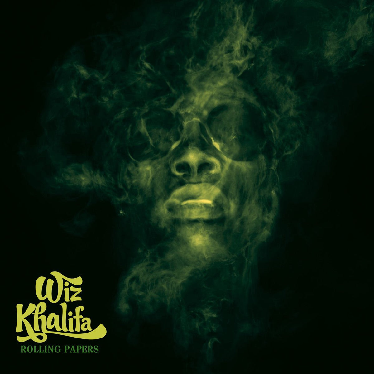 Wiz Khalifa — Rolling Papers, vinyl LP album cover