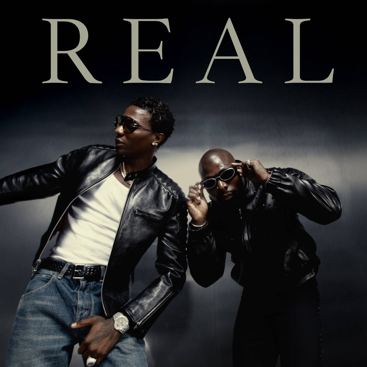 Wizkid & Asake — REAL, Vol. 1 - EP, 7-inch vinyl single album cover