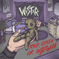 WSTR — Red, Green Or Inbetween, vinyl LP album cover