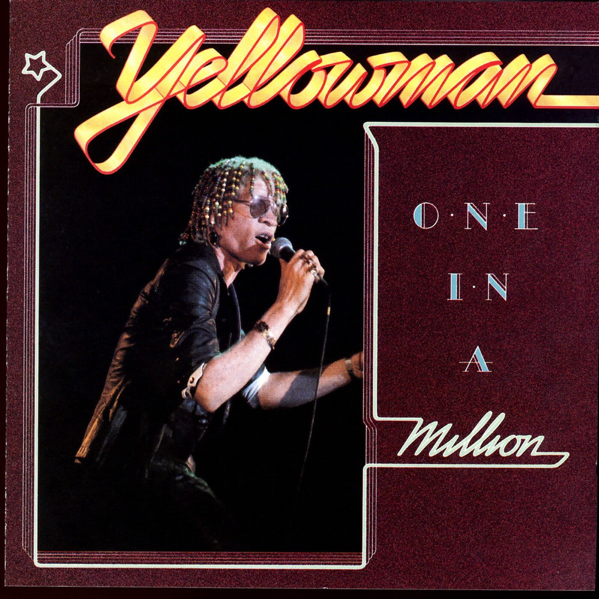 Yellowman — One In a Million, vinyl LP album cover