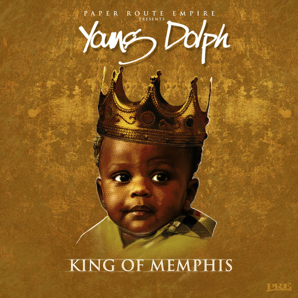 Young Dolph — King of Memphis, vinyl LP album cover