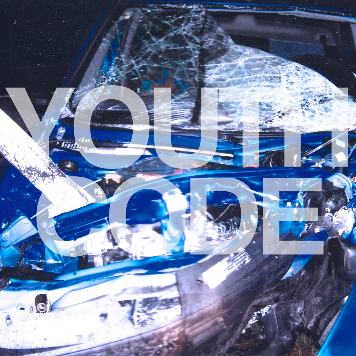 Youth Code — Yours, With Malice - EP, vinyl LP album cover