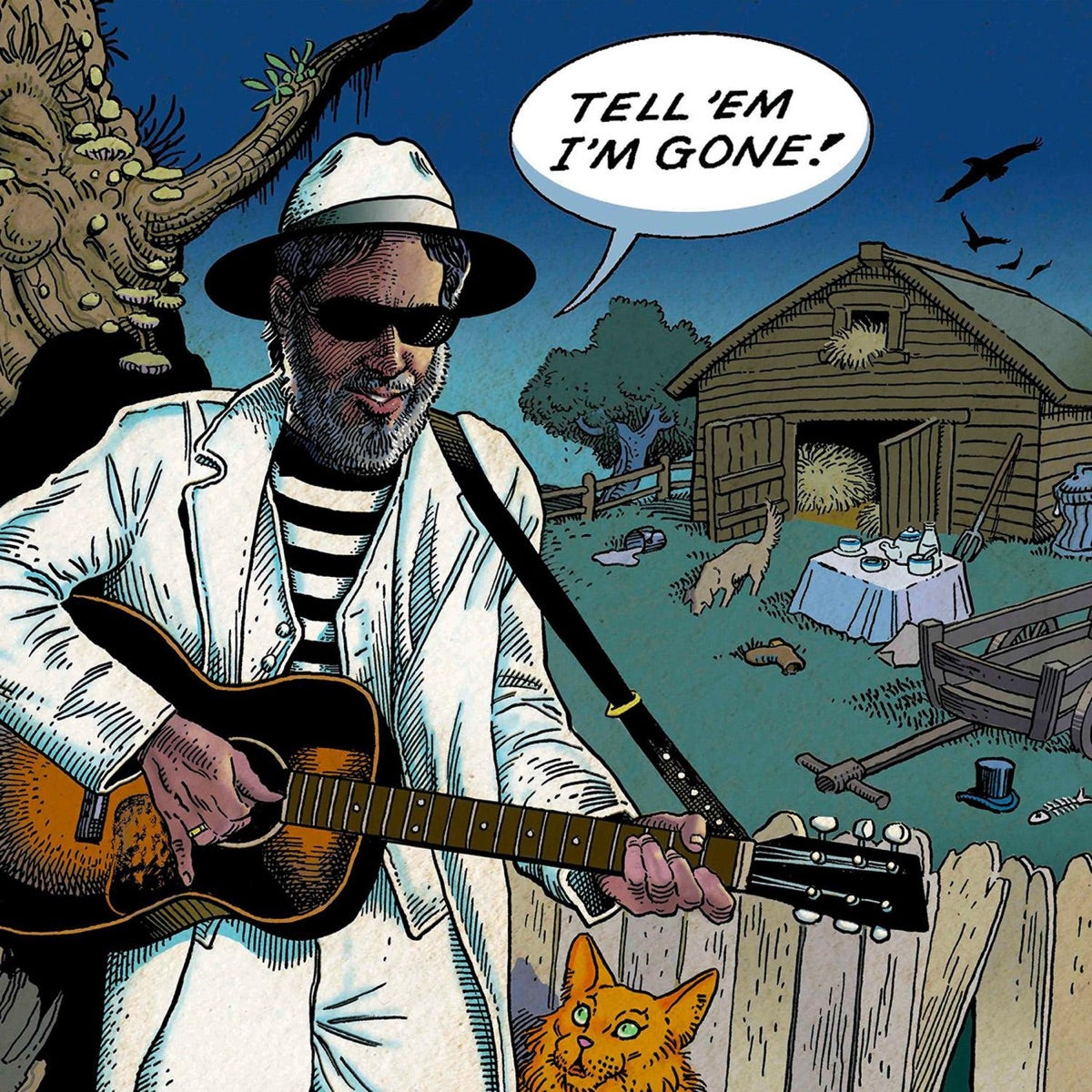 Yusuf / Cat Stevens — Tell 'Em I'm Gone, vinyl LP album cover