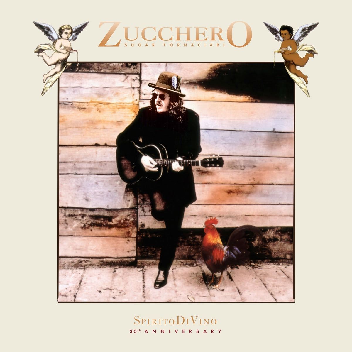 Zucchero — Spirito DiVino (30th Anniversary Edition / Remastered 2025), vinyl LP album cover